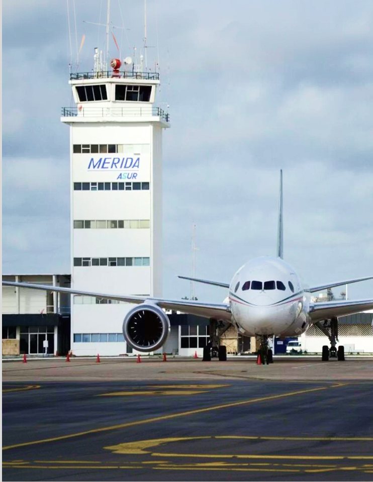 Aeropuerto Internacional Manuel Crescencio Rejón (MID) de Mérida
